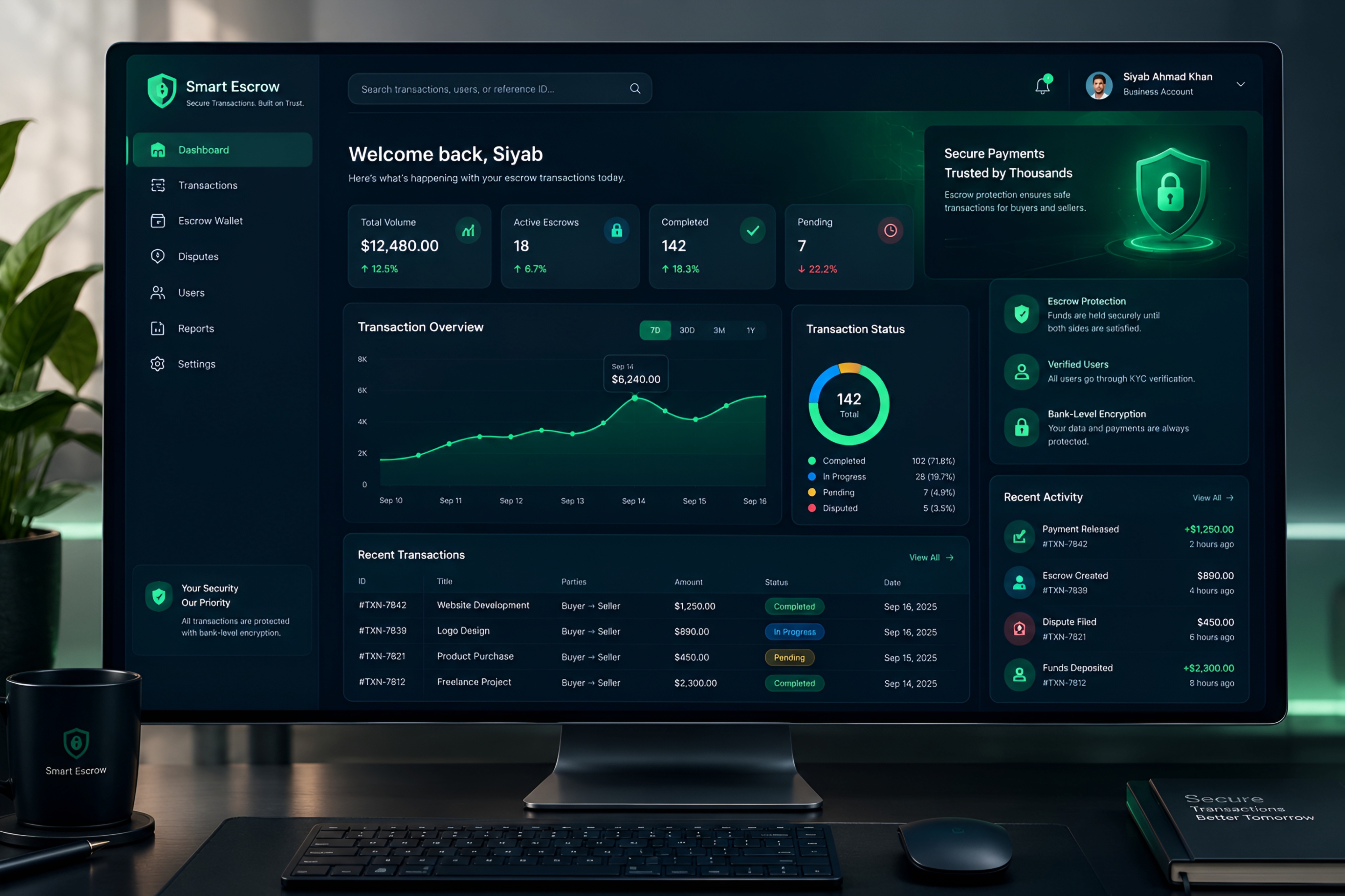 Smart Escrow preview